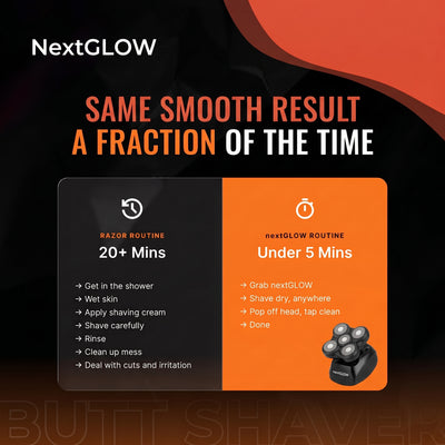 NextGLOW Butt Shaver
